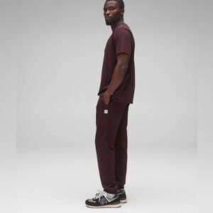 Reigning Champ oxblood sweatpants